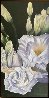 Fascination-lisianthus 2020 40x22 Original Painting by Claire Fontaine - 1