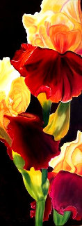 Radieuse - Iris 2020 30x12 Original Painting - Claire Fontaine Radieuse - Iris 2020 30x12 Original Painting - Claire Fontaine