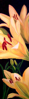 Féminité - Asiatic Lys 2020 52x22 Original Painting - Claire Fontaine Féminité - Asiatic Lys 2020 52x22 Original Painting - Claire Fontaine