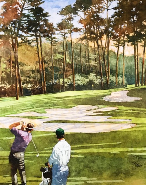 Cathedral of Pines 1997 - Golf Limited Edition Print by Bart Forbes