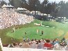 Golf Foursome At Oregon Country Club - HS By Arnold Palmer 1993 and HS by other 3 Limited Edition Print by Bart Forbes - 4