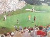Golf Foursome At Oregon Country Club - HS By Arnold Palmer 1993 and HS by other 3 Limited Edition Print by Bart Forbes - 5