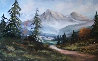 Untitled Painting 52x28 Original Painting by Caroll Forseth - 0