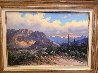 Untitled Landscape 1995 34x48 Huge Original Painting by Caroll Forseth - 1