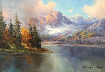 Pristine Wilderness 21x27 Original Painting - Caroll Forseth Pristine Wilderness 21x27 Original Painting - Caroll Forseth