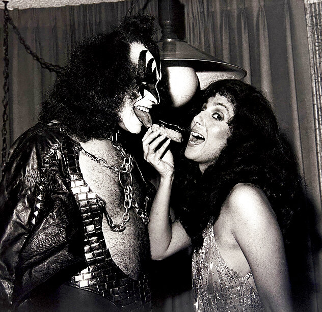 Kiss and Cher Photography by James Fortune