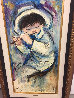 Blue Boy With Flute 24x36 Original Painting by Ozz Franca - 1