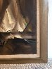 Sailboats 1964 32x55 Original Painting by Ozz Franca - 3 Sailboats 1964 32x55 Original Painting by Ozz Franca - 3