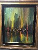 Untitled Cityscape 40x34 Huge Original Painting by Ozz Franca - 1