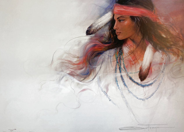 Navajo Daydream 1992 Limited Edition Print by Ozz Franca