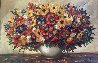 Bouquet 1985 29x41 - Huge Original Painting by Ozz Franca - 3