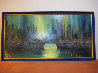 Untitled Painting 24x48  Huge Original Painting by Ozz Franca - 1