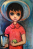 School Year (Big Eyed school of painting) 22x26 1959 Original Painting by Ozz Franca - 0 School Year (Big Eyed school of painting) 22x26 1959 Original Painting by Ozz Franca - 0