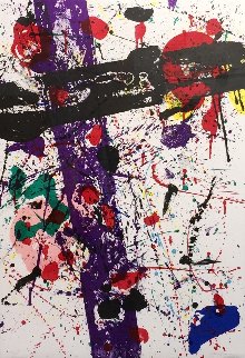 Untitled (Lembark 263) 1983 Limited Edition Print - Sam Francis Untitled (Lembark 263) 1983 Limited Edition Print - Sam Francis