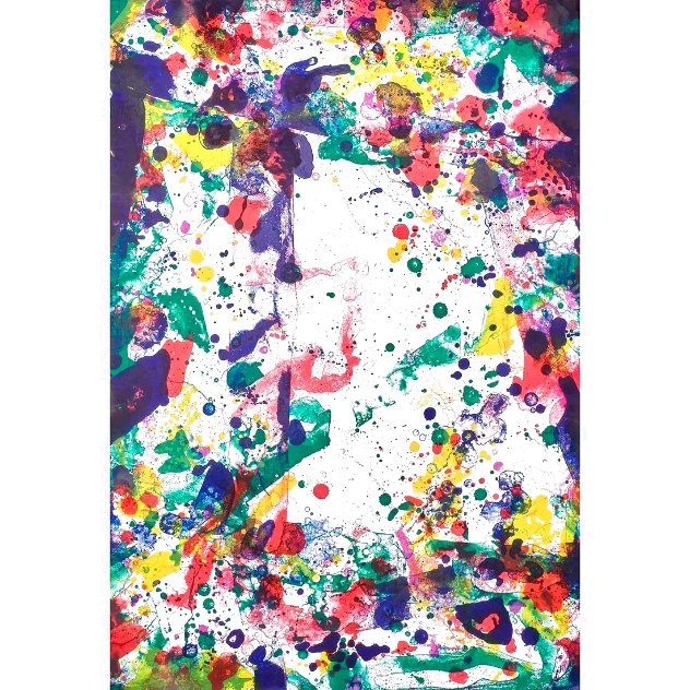 From Vegetable Series: Vegetable I 1971 Limited Edition Print by Sam Francis