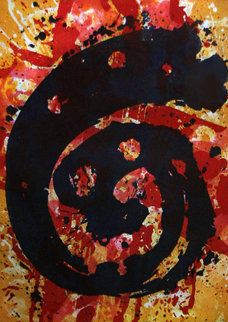 Untitled Etching and Aquatint 1984 Limited Edition Print - Sam Francis Untitled Etching and Aquatint 1984 Limited Edition Print - Sam Francis