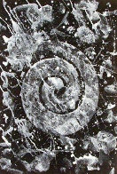 Untitled (Blue-Grey Spiral) 1983 HS Limited Edition Print by Sam Francis - 0