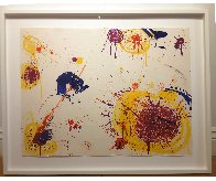 Unique Mixed Media Proof  SF 24, 1963 Works on Paper (not prints) by Sam Francis - 1