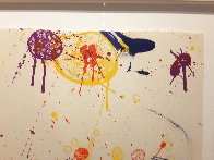 Unique Mixed Media Proof SF 24, 1963 Works on Paper (not prints) by Sam Francis - 2 Unique Mixed Media Proof SF 24, 1963 Works on Paper (not prints) by Sam Francis - 2
