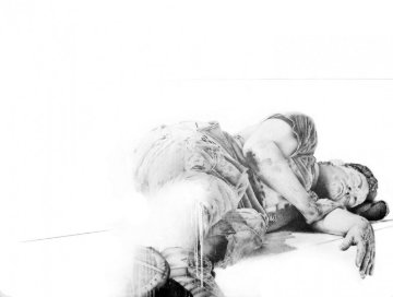 Sleep I 2007 38x50 Original Painting - Francisco Ferro Sleep I 2007 38x50 Original Painting - Francisco Ferro