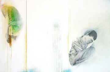 No! ... II (tryptic) 2008 38x62 Super Huge Original Painting - Francisco Ferro No! ... II (tryptic) 2008 38x62 Super Huge Original Painting - Francisco Ferro