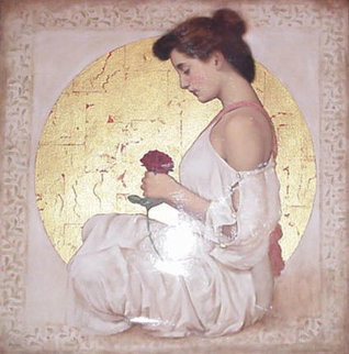 Mystic Rose 1997 Embellished Limited Edition Print - Richard Franklin Mystic Rose 1997 Embellished Limited Edition Print - Richard Franklin