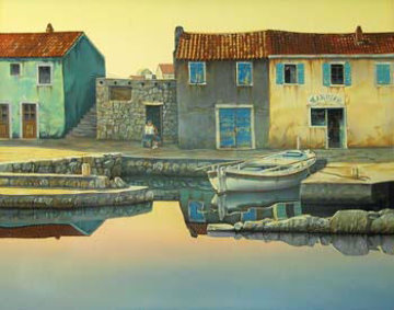 Peaceful Dawn Ap 1992 Limited Edition Print - Frane Mlinar Peaceful Dawn Ap 1992 Limited Edition Print - Frane Mlinar