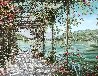 View of Bellagio - Lake Como 1998 Embellished Limited Edition Print by Liliana Frasca - 0