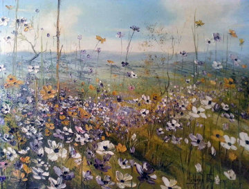 Primavera 1970 40x30 Original Painting - Liliana Frasca Primavera 1970 40x30 Original Painting - Liliana Frasca