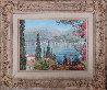 Lake Como, Italy 15x18 Original Painting by Liliana Frasca - 1
