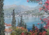 Lake Como, Italy 15x18 Original Painting by Liliana Frasca - 0