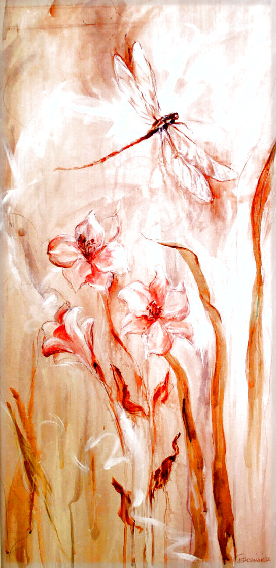 Moment With Nature IV 54x32 Huge Original Painting by Francois Fressinier Moment With Nature IV 54x32 Huge Original Painting by Francois Fressinier