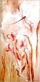 Moment With Nature IV 54x32 Super Huge Original Painting - Francois Fressinier Moment With Nature IV 54x32 Super Huge Original Painting - Francois Fressinier