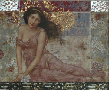 Je Pense a Toi 2004 36x32 Original Painting - Francois Fressinier Je Pense a Toi 2004 36x32 Original Painting - Francois Fressinier