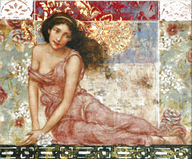 Je Pense a Toi 2004 Oil on Canvas 24x20 by Francois Fressinier