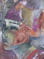 of the East 1993 40x56 Super Huge Original Painting by Francois Fressinier - 2 of the East 1993 40x56 Super Huge Original Painting by Francois Fressinier - 2