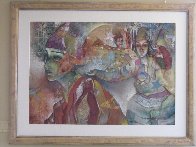 of the East 1993 40x56 Super Huge Original Painting by Francois Fressinier - 6 of the East 1993 40x56 Super Huge Original Painting by Francois Fressinier - 6