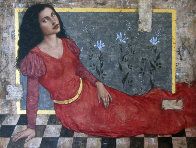 In Tempo 2004 40x49 Super Huge Original Painting by Francois Fressinier - 0 In Tempo 2004 40x49 Super Huge Original Painting by Francois Fressinier - 0