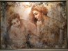 Le Bain 1997 46x48 Original Painting by Francois Fressinier - 1 Le Bain 1997 46x48 Original Painting by Francois Fressinier - 1