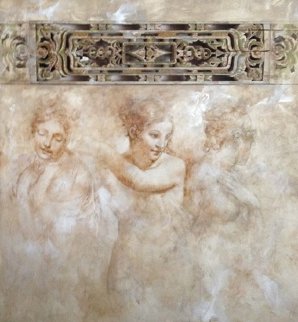 Qui Va Piano Va Sano 1997 86x76 Huge - Mural Size Original Painting - Francois Fressinier Qui Va Piano Va Sano 1997 86x76 Huge - Mural Size Original Painting - Francois Fressinier