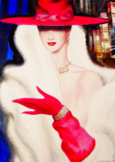 City Lights 27x30 Original Painting - Erik Freyman City Lights 27x30 Original Painting - Erik Freyman