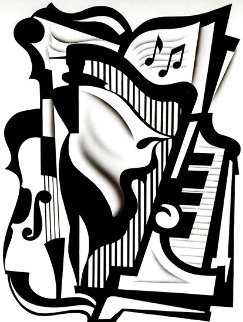 Harp Limited Edition Print - Erik Freyman
