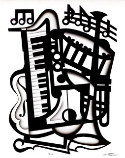 Music Limited Edition Print - Erik Freyman Music Limited Edition Print - Erik Freyman