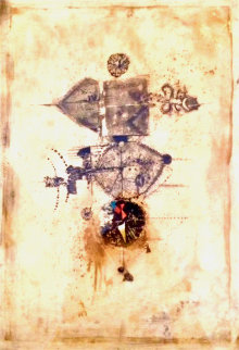 Untitled Colored Etching Limited Edition Print - Johnny Friedlander Untitled Colored Etching Limited Edition Print - Johnny Friedlander