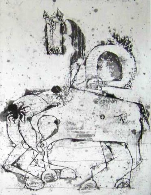 Petit Bestiaire Suite of 11 Etchings Limited Edition Print - Johnny Friedlander