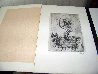 Petit Bestiaire Suite of 11 Etchings Limited Edition Print by Johnny Friedlander - 4