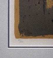 Untitled Lithograph 1970 Limited Edition Print by Johnny Friedlander - 3 Untitled Lithograph 1970 Limited Edition Print by Johnny Friedlander - 3