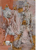 Untitled (Three Figures) 48x37 - Huge Works on Paper (not prints) by Donald Stuart Leslie Friend - 2
