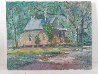 Untitled Early  Landscape 1960 16x20 - St. Augustine, Florida Original Painting by Emmett Fritz - 2