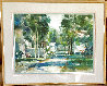 Untitled St. Augustine Landscape Watercolor 1992 17x20 - Florida Watercolor by Emmett Fritz - 1